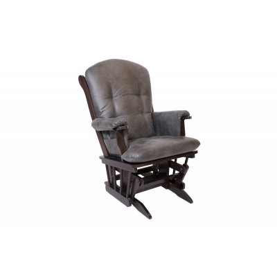 Wooden Glider Chair B30 (Chocolate/Fino 007)